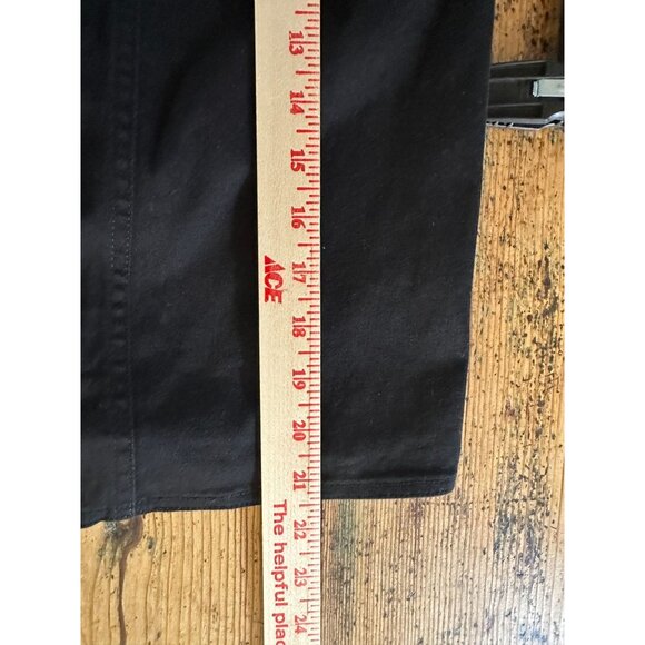 Worthington Woman Black Pencil Skirt Size 16W Polyester/Spandex Midi Zipper - Picture 5 of 6